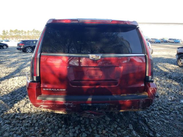 1GYS4HKJ7GR307246 - 2016 CADILLAC ESCALADE ESV LUXURY RED photo 6