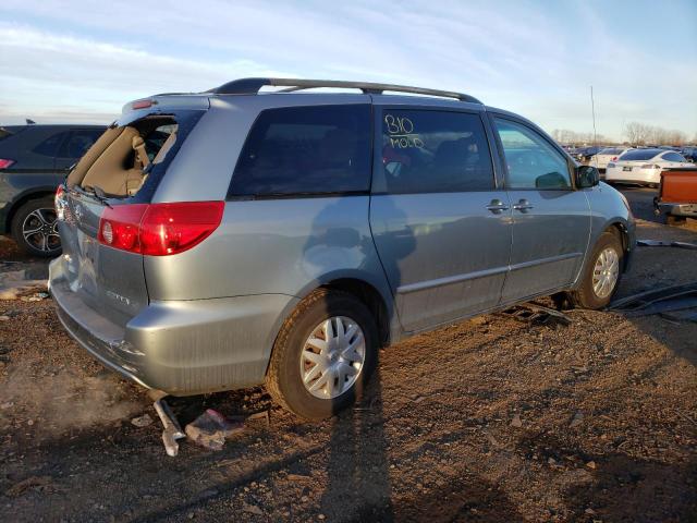 5TDZA23C06S431871 - 2006 TOYOTA SIENNA CE BLUE photo 3