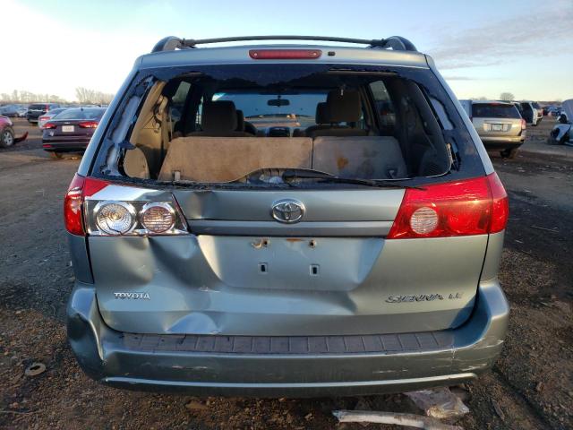 5TDZA23C06S431871 - 2006 TOYOTA SIENNA CE BLUE photo 6