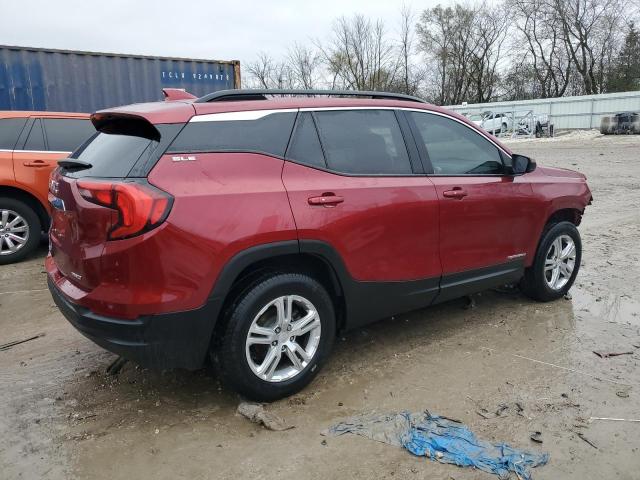 3GKALTEV1JL279663 - 2018 GMC TERRAIN SLE RED photo 3