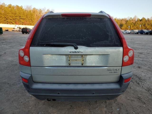 YV1CZ91H941104279 - 2004 VOLVO XC90 T6 SILVER photo 6