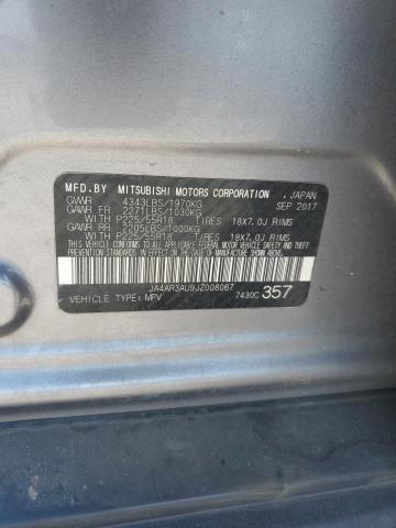 JA4AR3AU9JZ008067 - 2018 MITSUBISHI OUTLANDER SPORT ES ვერცხლისფერი ფოტო 14