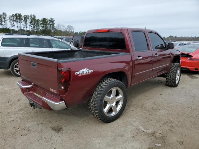 1GTDT13E098140926 - 2009 GMC CANYON RED photo 3