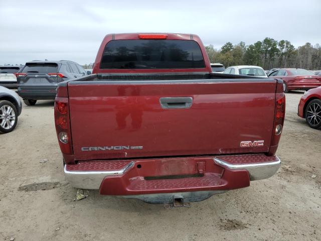 1GTDT13E098140926 - 2009 GMC CANYON RED photo 6