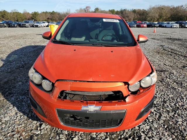 1G1JC6SHXC4118256 - 2012 CHEVROLET SONIC LT ORANGE photo 5