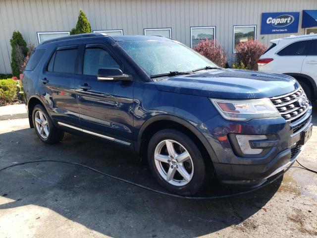 1FM5K8D83GGC00513 - 2016 FORD EXPLORER XLT أزرق صورة 4