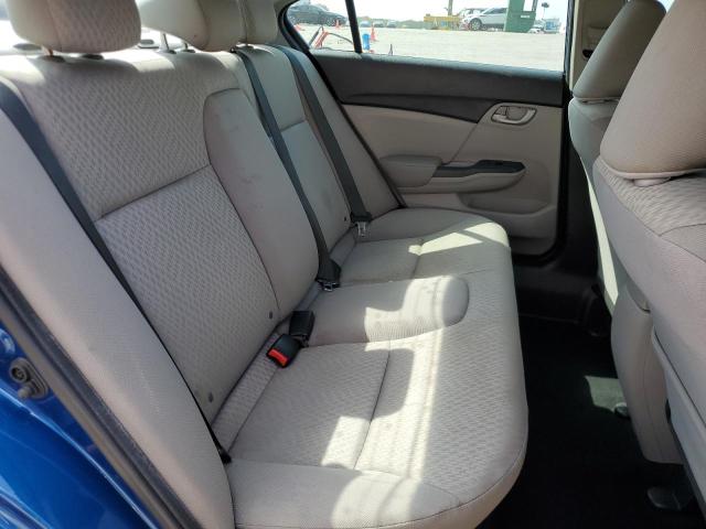 19XFB2F51EE086579 - 2014 HONDA CIVIC LX BLUE photo 10