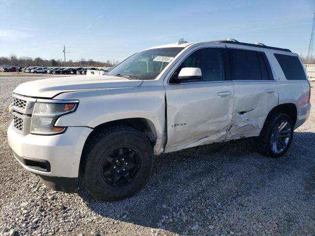 1GNSKBKC3GR243949 - 2016 CHEVROLET TAHOE K1500 LT WHITE photo 1