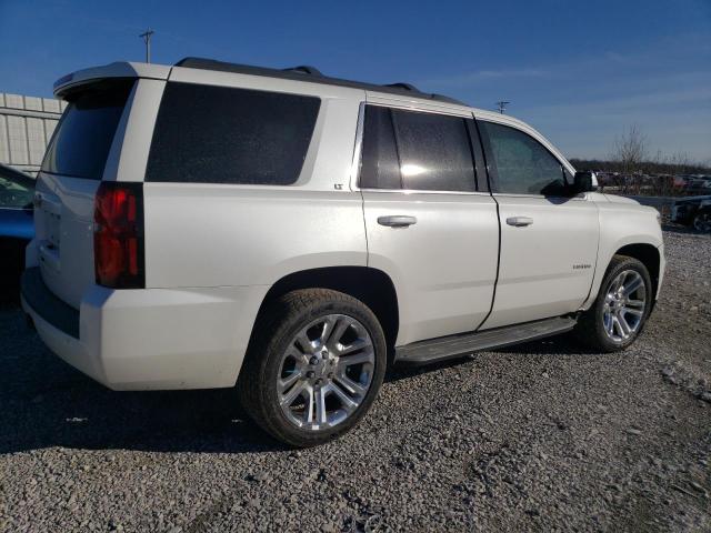 1GNSKBKC3GR243949 - 2016 CHEVROLET TAHOE K1500 LT WHITE photo 3