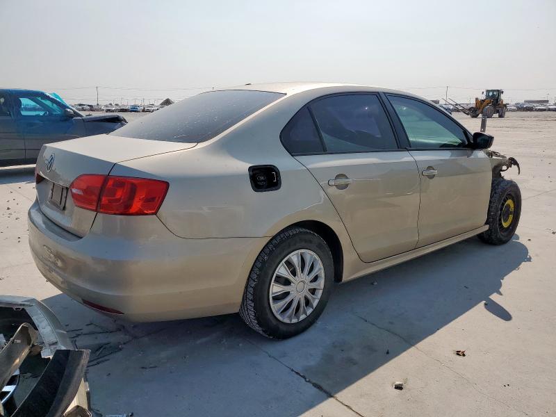 3VW2K7AJ4EM229138 - 2014 VOLKSWAGEN JETTA BASE 棕色 照片 3