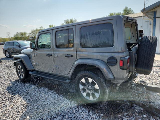 1C4HJXENXNW119868 - 2022 JEEP WRANGLER U SAHARA GRAY photo 2