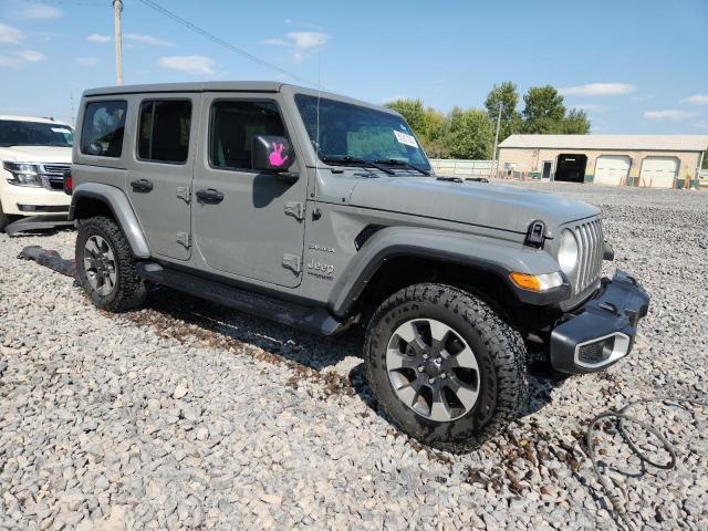 1C4HJXENXNW119868 - 2022 JEEP WRANGLER U SAHARA GRAY photo 4