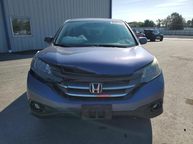 2HKRM4H53DH693559 - 2013 HONDA CR-V EX BLUE photo 5