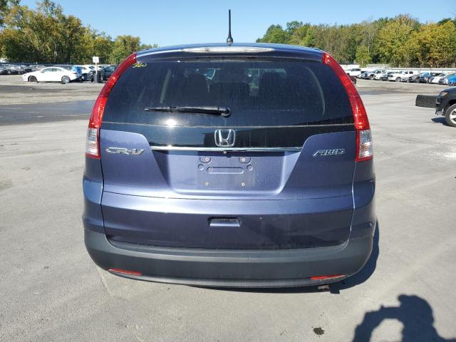 2HKRM4H53DH693559 - 2013 HONDA CR-V EX BLUE photo 6