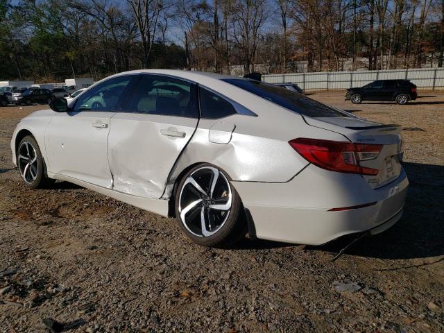 1HGCV2F33NA024940 - 2022 HONDA ACCORD SPORT WHITE photo 2