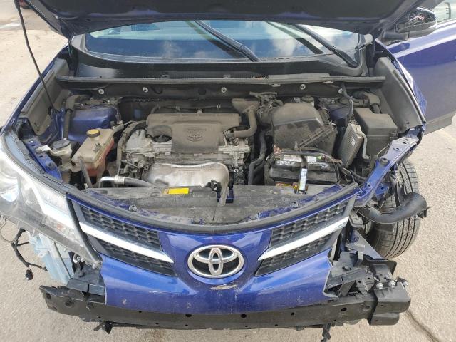 2T3DFREVXFW397293 - 2015 TOYOTA RAV4 LIMITED BLUE photo 11