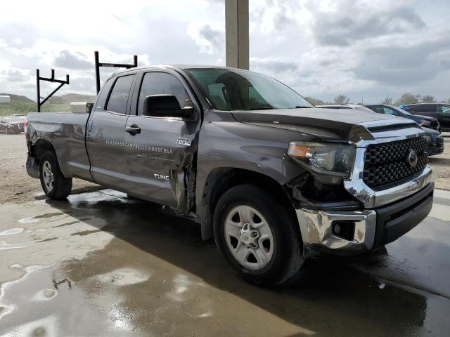5TFTY5F17LX011320 - 2020 TOYOTA TUNDRA DOUBLE CAB SR/SR5 GRAY photo 4