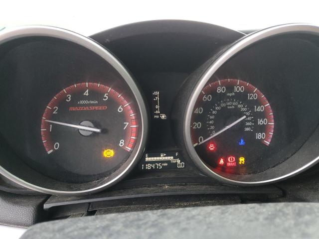 JM1BL1L48D1811582 - 2013 MAZDA SPEED 3 ნაცრისფერი ფოტო 9