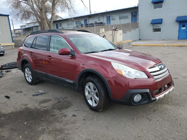 4S4BRCKC6D3299081 - 2013 SUBARU OUTBACK 2.5I LIMITED BURGUNDY photo 4