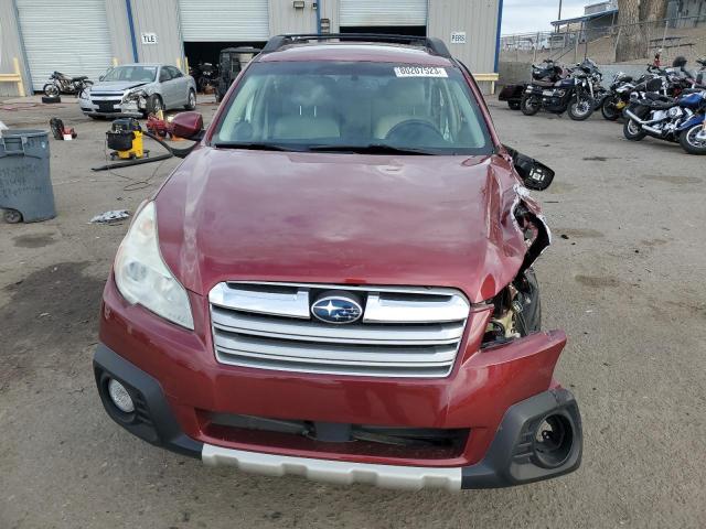 4S4BRCKC6D3299081 - 2013 SUBARU OUTBACK 2.5I LIMITED BURGUNDY photo 5