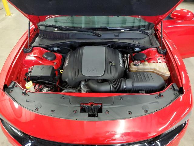 2C3CDXCT1JH142195 - 2018 DODGE CHARGER R/T RED photo 11