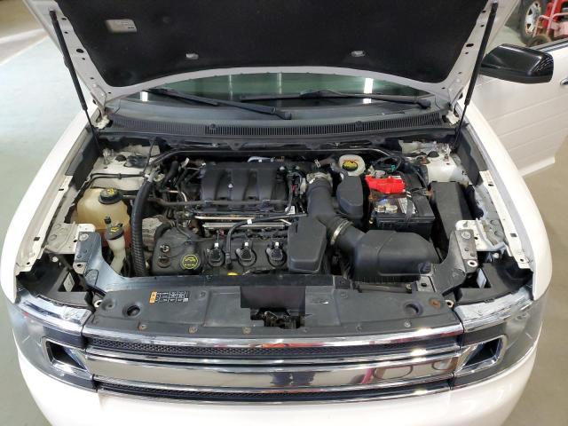 2FMHK6C87JBA07962 - 2018 FORD FLEX SEL თეთრი ფოტო 12