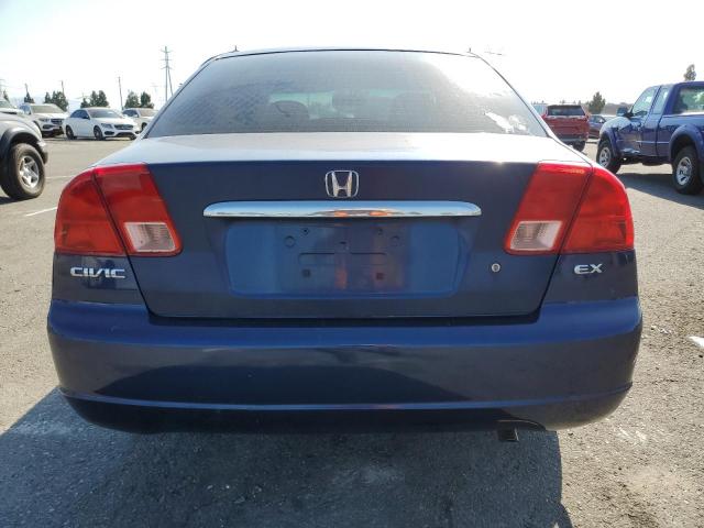 2HGES26782H576855 - 2002 HONDA CIVIC EX ლურჯი ფოტო 6
