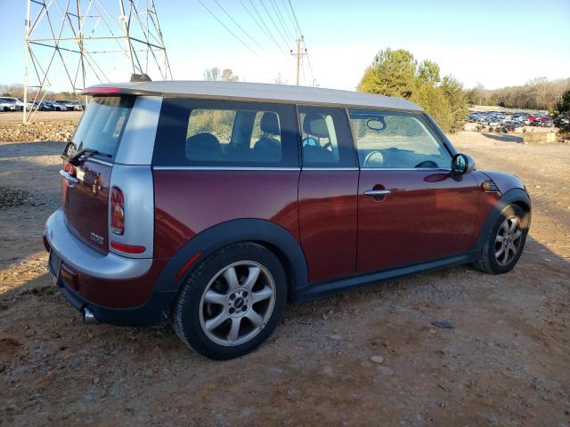 WMWML33579TP98572 - 2009 MINI COOPER CLUBMAN BURGUNDY photo 3