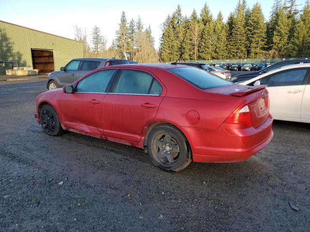 3FAHP0HA2AR352614 - 2010 FORD FUSION SE RED photo 2