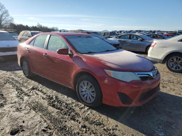 4T1BF1FK4CU550445 - 2012 TOYOTA CAMRY BASE RED photo 4