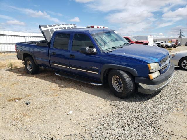 1GCHK23U53F220629 - 2003 CHEVROLET SILVERADO K2500 HEAVY DUTY BLUE photo 4