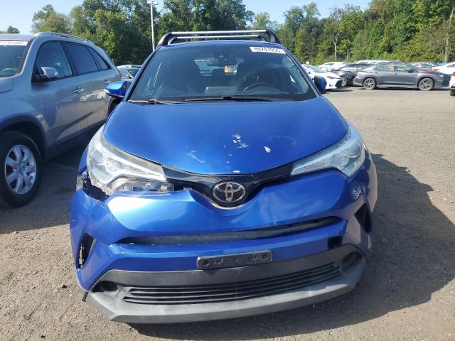 NMTKHMBX2JR042055 - 2018 TOYOTA C-HR XLE Niebieski zdjęcie 5
