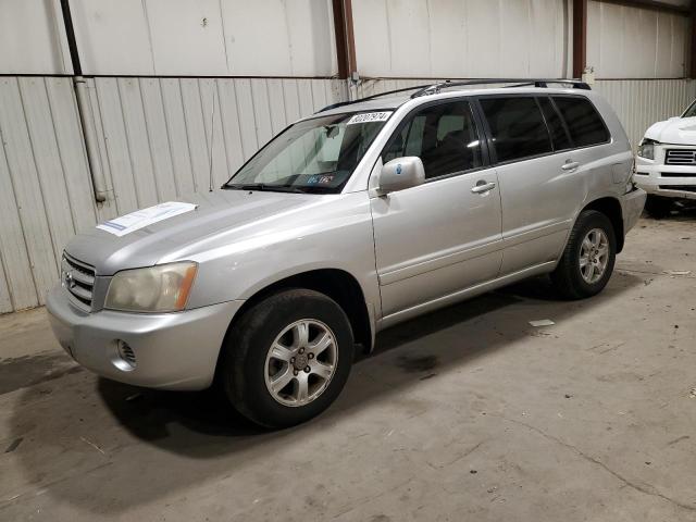 2002 TOYOTA HIGHLANDER LIMITED, 