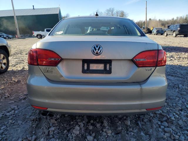 3VWLL7AJ6EM278729 - 2014 VOLKSWAGEN JETTA TDI 金色 照片 6