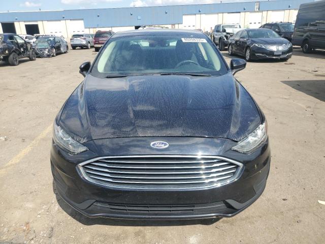 3FA6P0LU9KR168359 - 2019 FORD FUSION SE BLACK photo 5