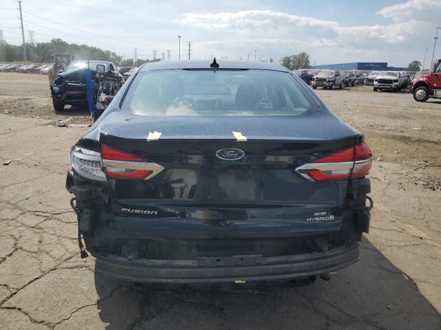 3FA6P0LU9KR168359 - 2019 FORD FUSION SE BLACK photo 6