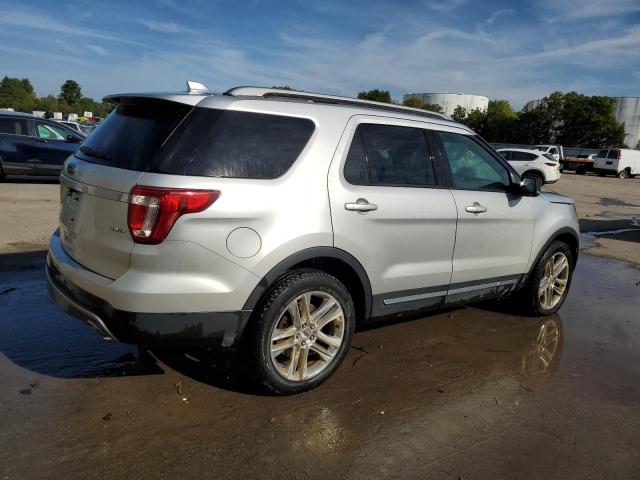 1FM5K8D89HGD75611 - 2017 FORD EXPLORER XLT فضي صورة 3