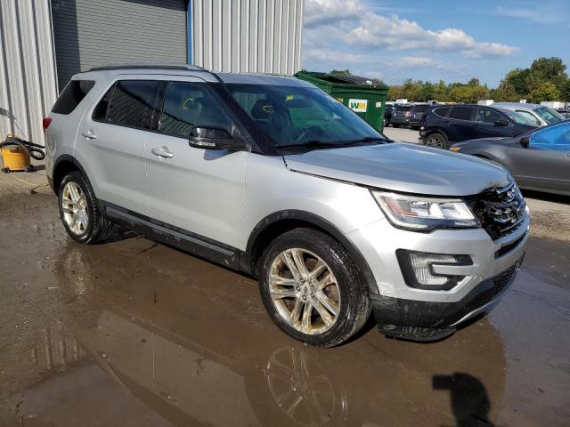1FM5K8D89HGD75611 - 2017 FORD EXPLORER XLT فضي صورة 4