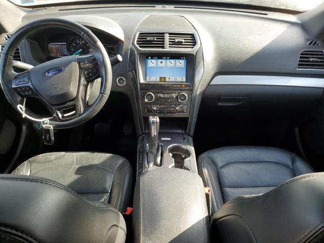 1FM5K8D89HGD75611 - 2017 FORD EXPLORER XLT فضي صورة 8