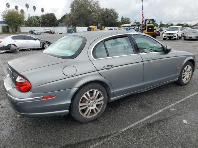 SAJEA01U64HN09829 - 2004 JAGUAR S-TYPE 4.2 GRAY photo 3