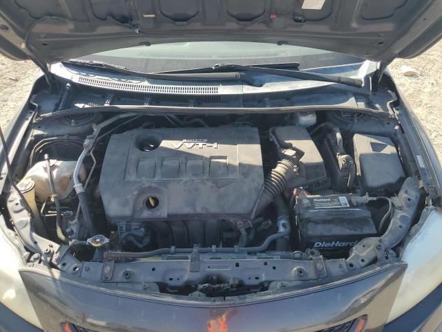 1NXBU40E89Z061985 - 2009 TOYOTA COROLLA BASE GRAY photo 11