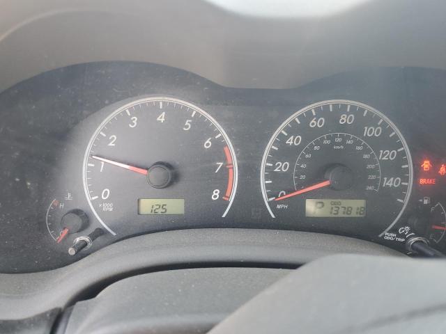 1NXBU40E89Z061985 - 2009 TOYOTA COROLLA BASE GRAY photo 9