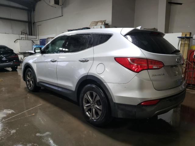 5XYZTDLB7DG071389 - 2013 HYUNDAI SANTA FE S SILVER photo 2