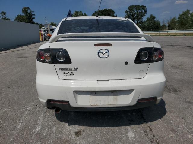 JM1BK12FX81865770 - 2008 MAZDA 3 I WHITE photo 6