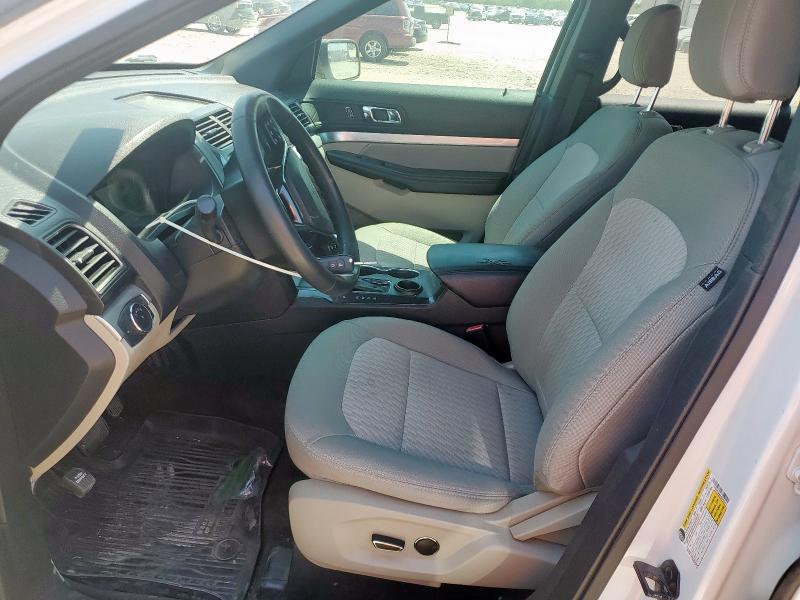 1FM5K7BH8JGC05212 - 2018 FORD EXPLORER WHITE photo 7