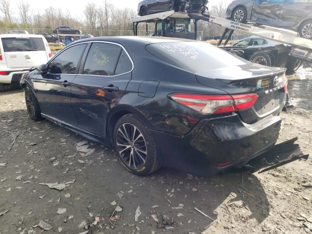 JTNB11HK1J3013093 - 2018 TOYOTA CAMRY L BLACK photo 2