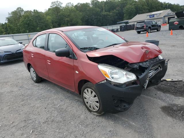 ML32F3FJ2HHF05937 - 2017 MITSUBISHI MIRAGE G4 ES RED photo 4