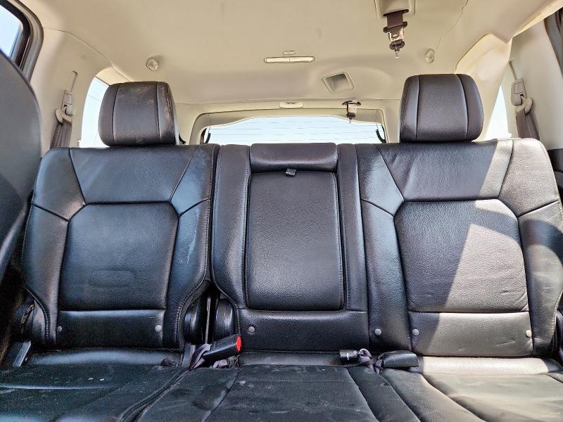 5FNYF3H5XDB035705 - 2013 HONDA PILOT EXL SILVER photo 10