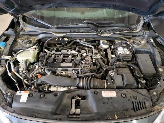 2HGFC1F71JH643094 - 2018 HONDA CIVIC EXL Մոխրագույն լուսանկար 11