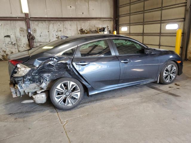 2HGFC1F71JH643094 - 2018 HONDA CIVIC EXL Մոխրագույն լուսանկար 3